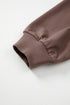 Relaxed Drop Shoulder Color Block Sleeve Pullover Sweatshirt
