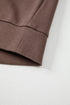 Relaxed Drop Shoulder Color Block Sleeve Pullover Sweatshirt