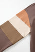 Relaxed Drop Shoulder Color Block Sleeve Pullover Sweatshirt