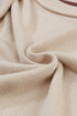 Relaxed Exposed Seam Balloon Sleeve Knit Sweater