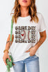 Relaxed Fit Baseball Graphic Print Short Sleeve T-Shirt