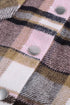 Relaxed Fit Brushed Plaid Button Down Shirt