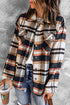 Relaxed Fit Brushed Plaid Button Down Shirt
