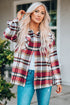 Relaxed Fit Brushed Plaid Button Down Shirt