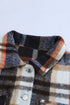 Relaxed Fit Brushed Plaid Button Down Shirt