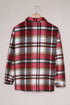 Relaxed Fit Brushed Plaid Button Down Shirt