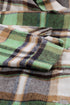 Relaxed Fit Brushed Plaid Button Down Shirt