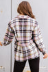 Relaxed Fit Brushed Plaid Button Down Shirt