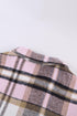 Relaxed Fit Brushed Plaid Button Down Shirt