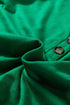 Relaxed Fit Button Accent V Neck Long Sleeve Top