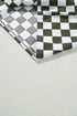 Relaxed Fit Checkered Pattern Woven Button Down Shirt