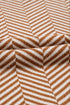 Relaxed Fit Chevron Pattern Crew Neck Sweater
