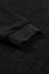 Relaxed Fit Corded Knit Crew Neck Pullover Sweatshirt