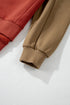 Relaxed Fit Crew Neck Drop Shoulder Pullover Sweatshirt