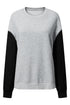 Relaxed Fit Crew Neck Drop Shoulder Pullover Sweatshirt