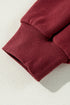 Relaxed Fit Crew Neck Drop Shoulder Pullover Sweatshirt
