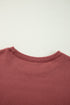 Relaxed Fit Crew Neck Drop Shoulder Pullover Sweatshirt