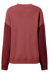 Relaxed Fit Crew Neck Drop Shoulder Pullover Sweatshirt