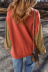 Relaxed Fit Crew Neck Drop Shoulder Pullover Sweatshirt