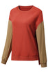 Relaxed Fit Crew Neck Drop Shoulder Pullover Sweatshirt