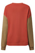 Relaxed Fit Crew Neck Drop Shoulder Pullover Sweatshirt
