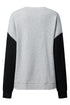 Relaxed Fit Crew Neck Drop Shoulder Pullover Sweatshirt