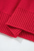 Relaxed Fit Crew Neck Striped Knit Sweater