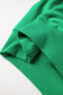 Relaxed Fit Crew Neck Thermal Fleece Sweatshirt