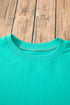 Relaxed Fit Crew Neck Thermal Fleece Sweatshirt