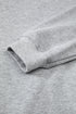 Relaxed Fit Crew Neck Thermal Fleece Sweatshirt