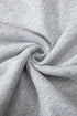 Relaxed Fit Crew Neck Thermal Fleece Sweatshirt