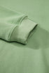 Relaxed Fit Crew Neck Thermal Fleece Sweatshirt