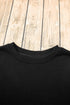 Relaxed Fit Crew Neck Thermal Fleece Sweatshirt