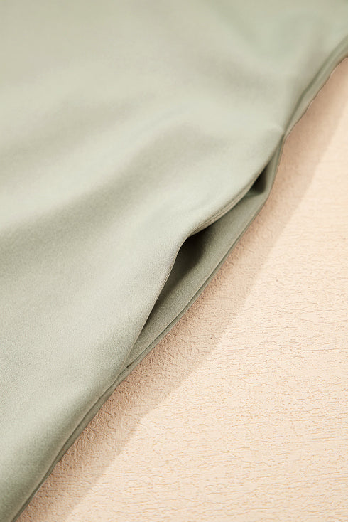 Relaxed Fit Dolman Sleeve Collared Shirt Dress