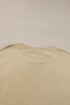 Relaxed Fit Drop Shoulder Crew Neck Pullover Sweatshirt