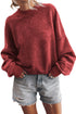 Relaxed Fit Drop Shoulder Crew Neck Sweatshirt