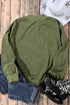 Relaxed Fit Drop Shoulder Crew Neck Sweatshirt