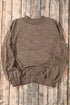 Relaxed Fit Drop Shoulder Crew Neck Sweatshirt