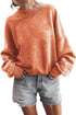 Relaxed Fit Drop Shoulder Crew Neck Sweatshirt