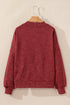 Relaxed Fit Drop Shoulder Crew Neck Sweatshirt