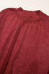 Relaxed Fit Drop Shoulder Crew Neck Sweatshirt