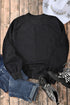Relaxed Fit Drop Shoulder Crew Neck Sweatshirt