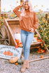 Relaxed Fit Drop Shoulder Crew Neck Sweatshirt