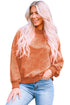 Relaxed Fit Drop Shoulder Crew Neck Sweatshirt