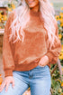 Relaxed Fit Drop Shoulder Crew Neck Sweatshirt