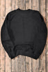 Relaxed Fit Drop Shoulder Crew Neck Sweatshirt