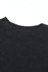 Relaxed Fit Drop Shoulder Crew Neck Sweatshirt