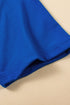 Relaxed Fit Drop Shoulder Side Slit Longline Top