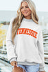 Relaxed Fit Exposed Seam Graphic Game Day Sweatshirt