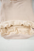 Relaxed Fit Exposed Seam Mock Neck Pullover Sweatshirt